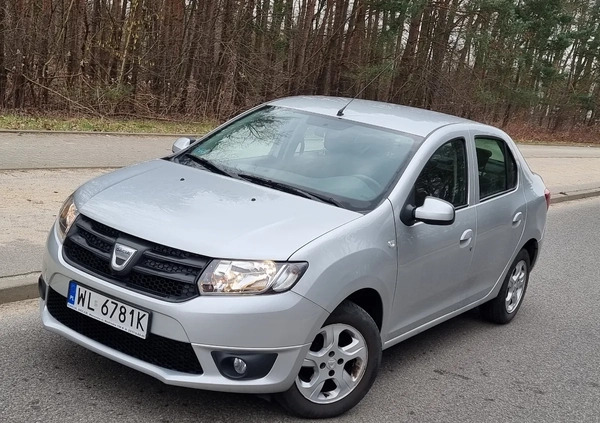 Dacia Logan cena 19999 przebieg: 95250, rok produkcji 2014 z Bełchatów małe 154